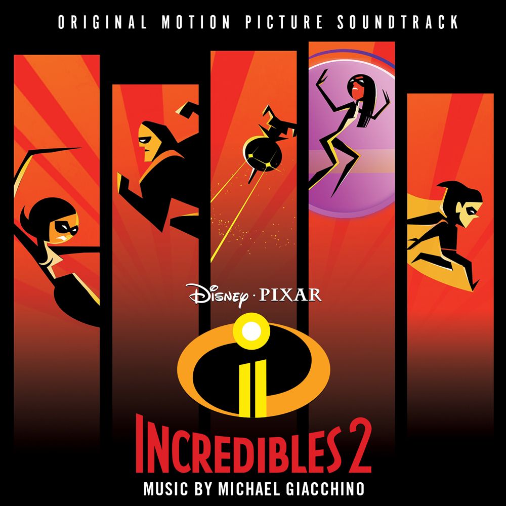 Incredibles 2: Original Motion Picture Soundtrack album art