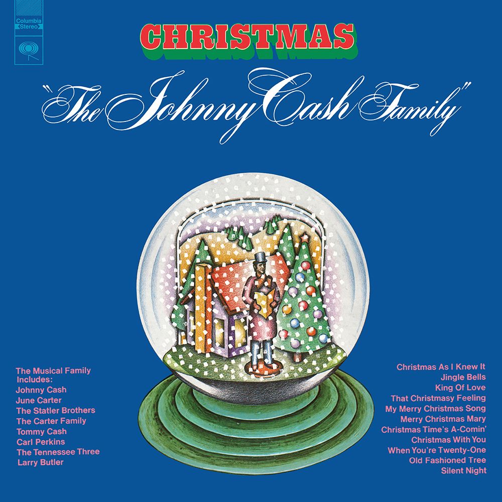 The Johnny Cash Family Christmas album art