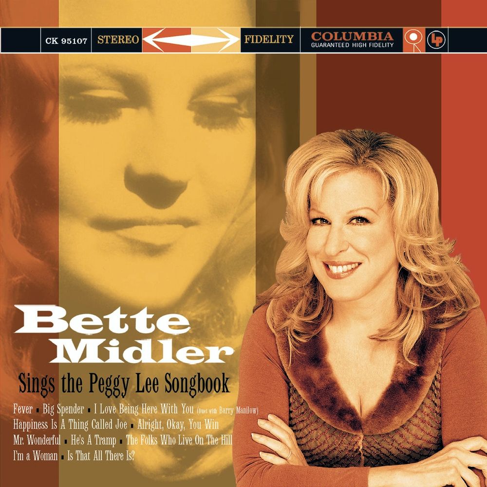 Bette Midler Sings the Peggy Lee Songbook album art
