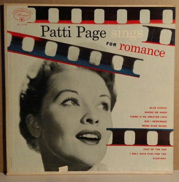 Patti Page Sings Songs for Romance album art