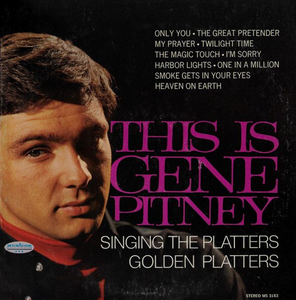 This is Gene Pitney Singing The Platters' Golden Platters album art