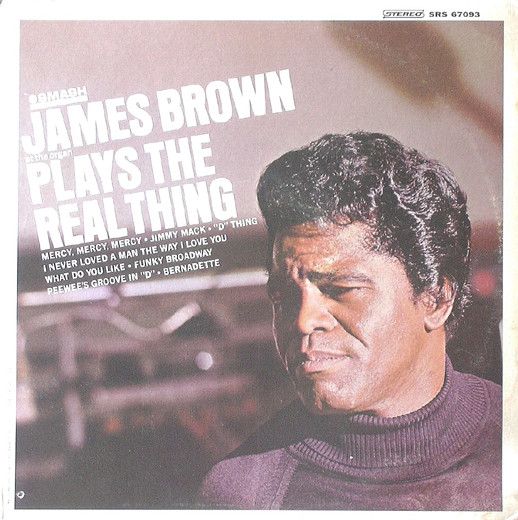 James Brown Plays the Real Thing album art