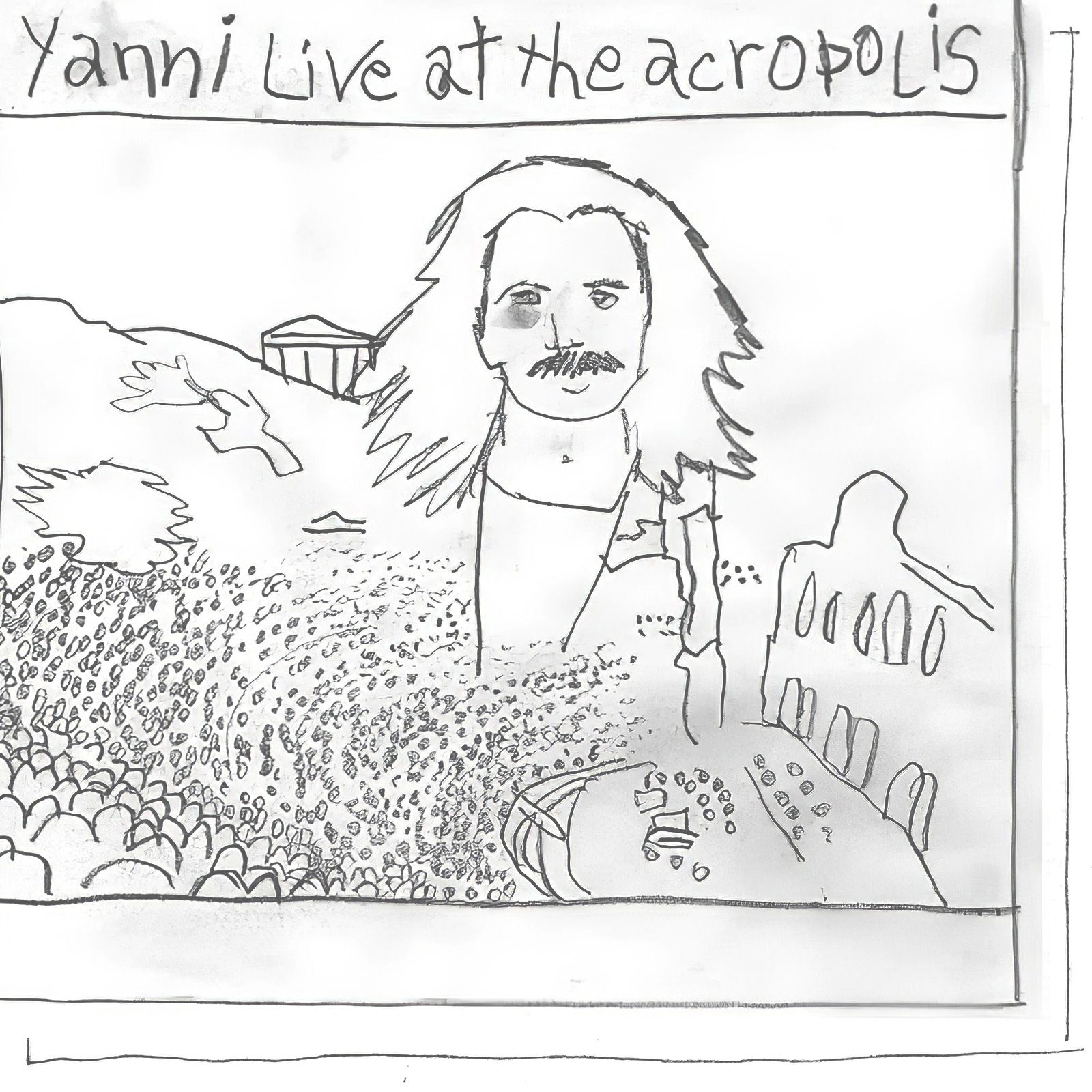 Yanni Live at the Acropolis album art