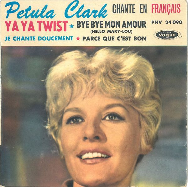 Petula Clark chante en français : Ya ya twist album art