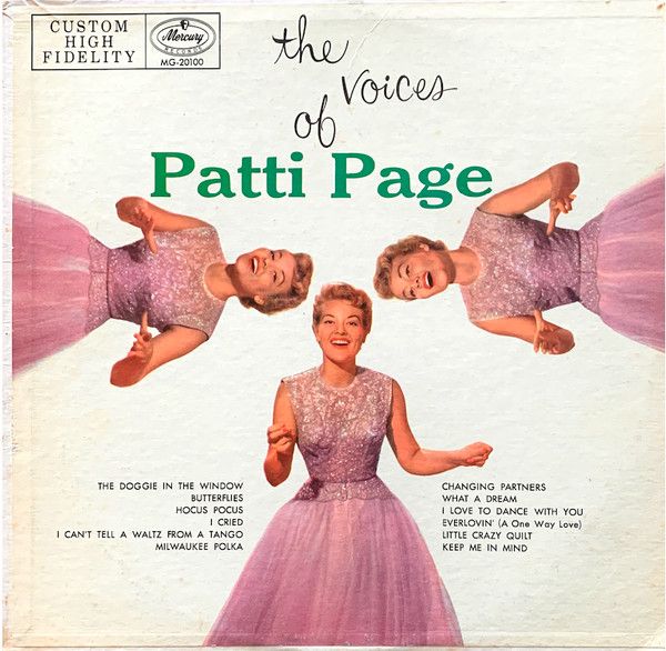 The Voices of Patti Page album art