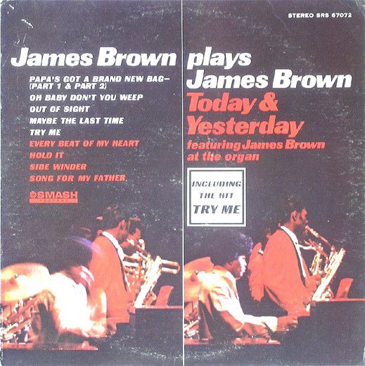James Brown Plays James Brown: Yesterday and Today album art