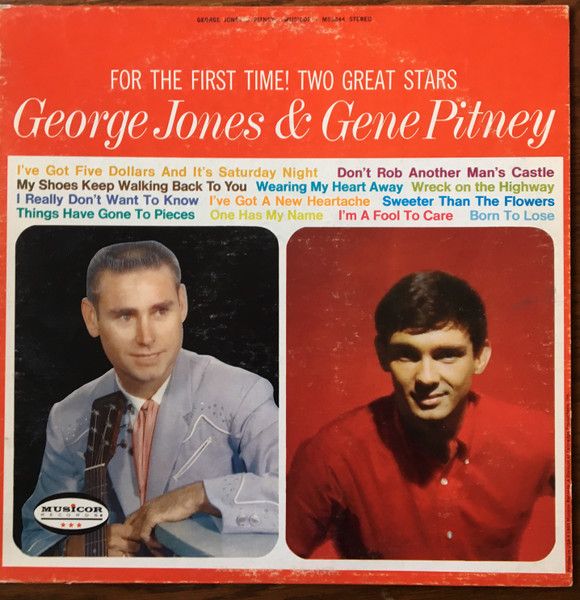 George Jones & Gene Pitney album art