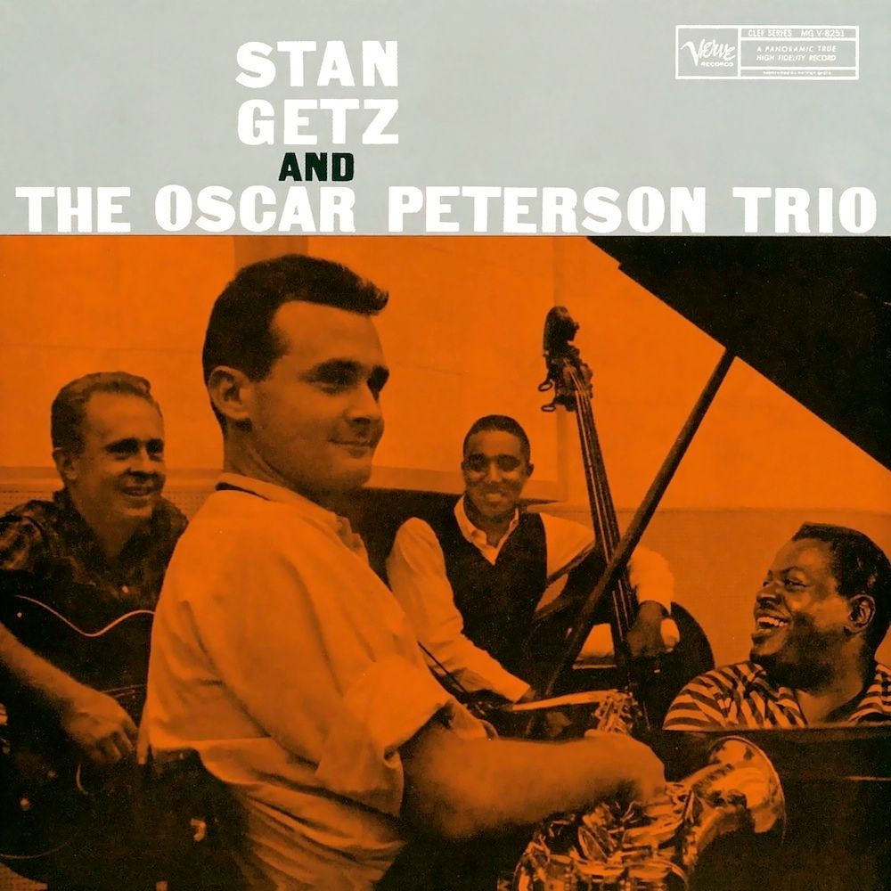 Stan Getz And The Oscar Peterson Trio album art