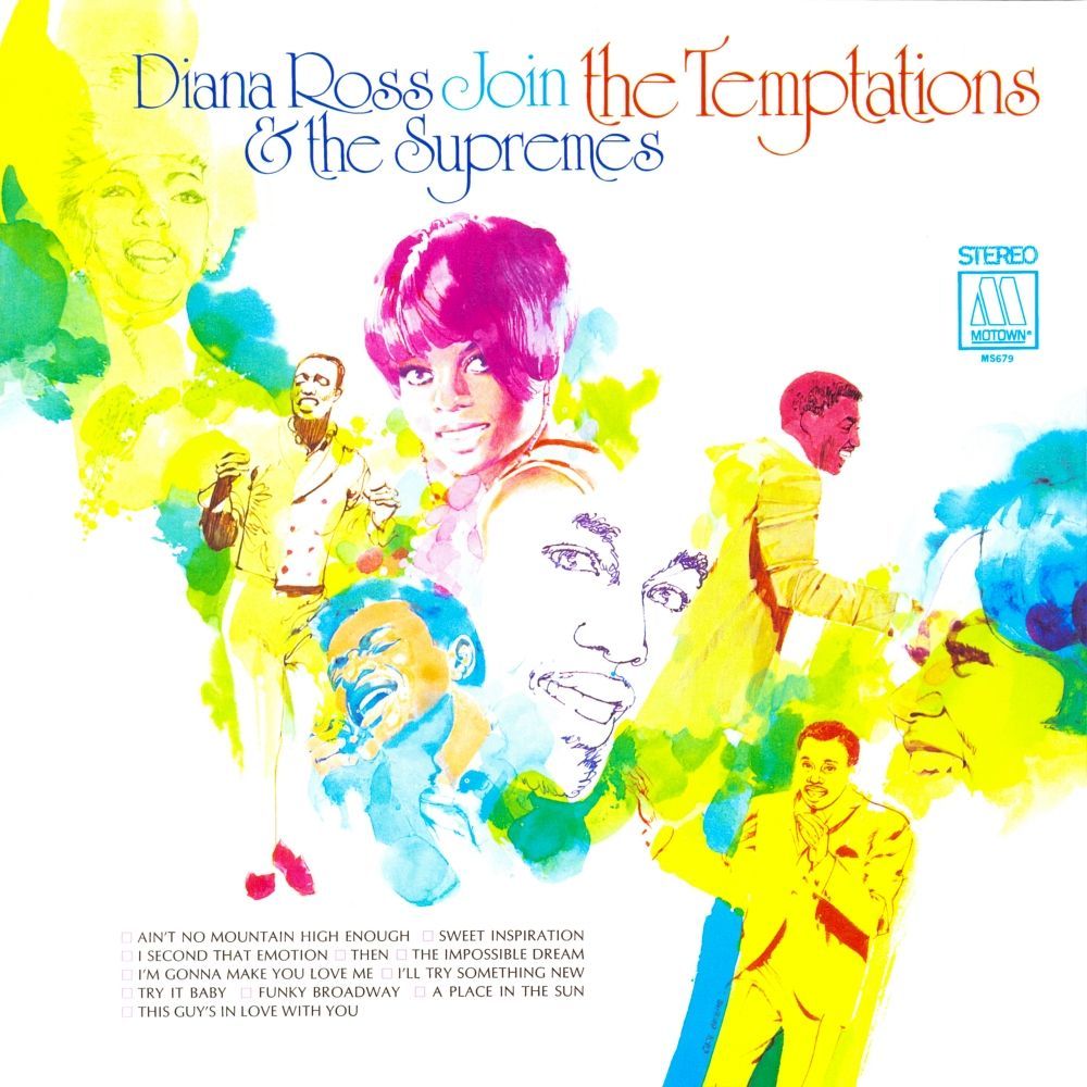 Diana Ross & The Supremes Join The Temptations album art