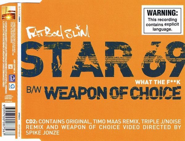 Star 69 / Weapon of Choice album art