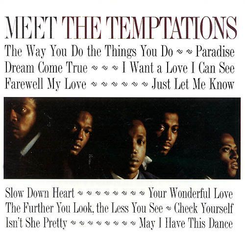 Meet The Temptations album art