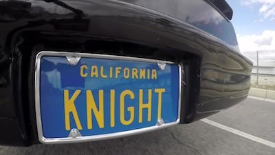 Jay Leno Drives Knight Rider's KITT
