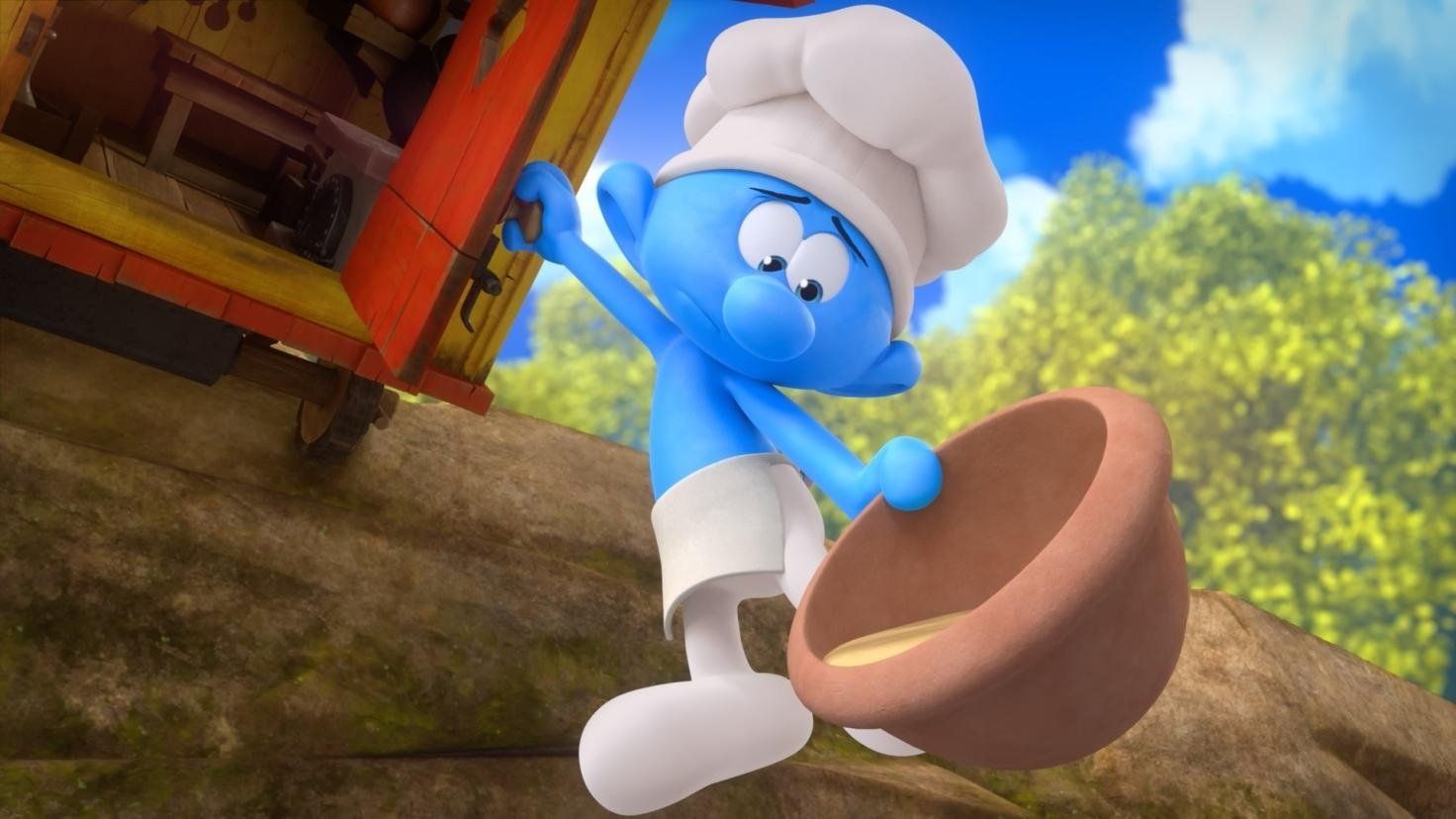 Watch The Smurfs Season 1 Episode 26: Smurfing Places/Poet Slam - Full show  on Paramount Plus