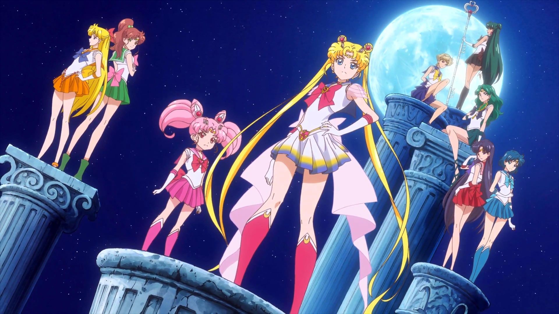 Act.33 Infinity 7 Transformation - Super Sailor Moon - 