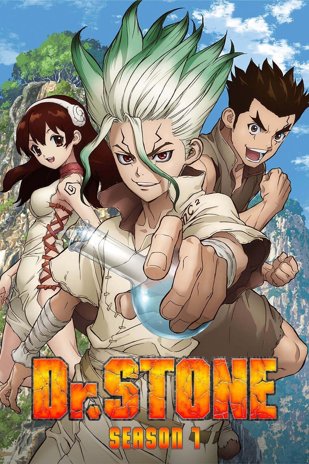 Watch Dr. Stone Episode 4 Online - Fire the Smoke Signal