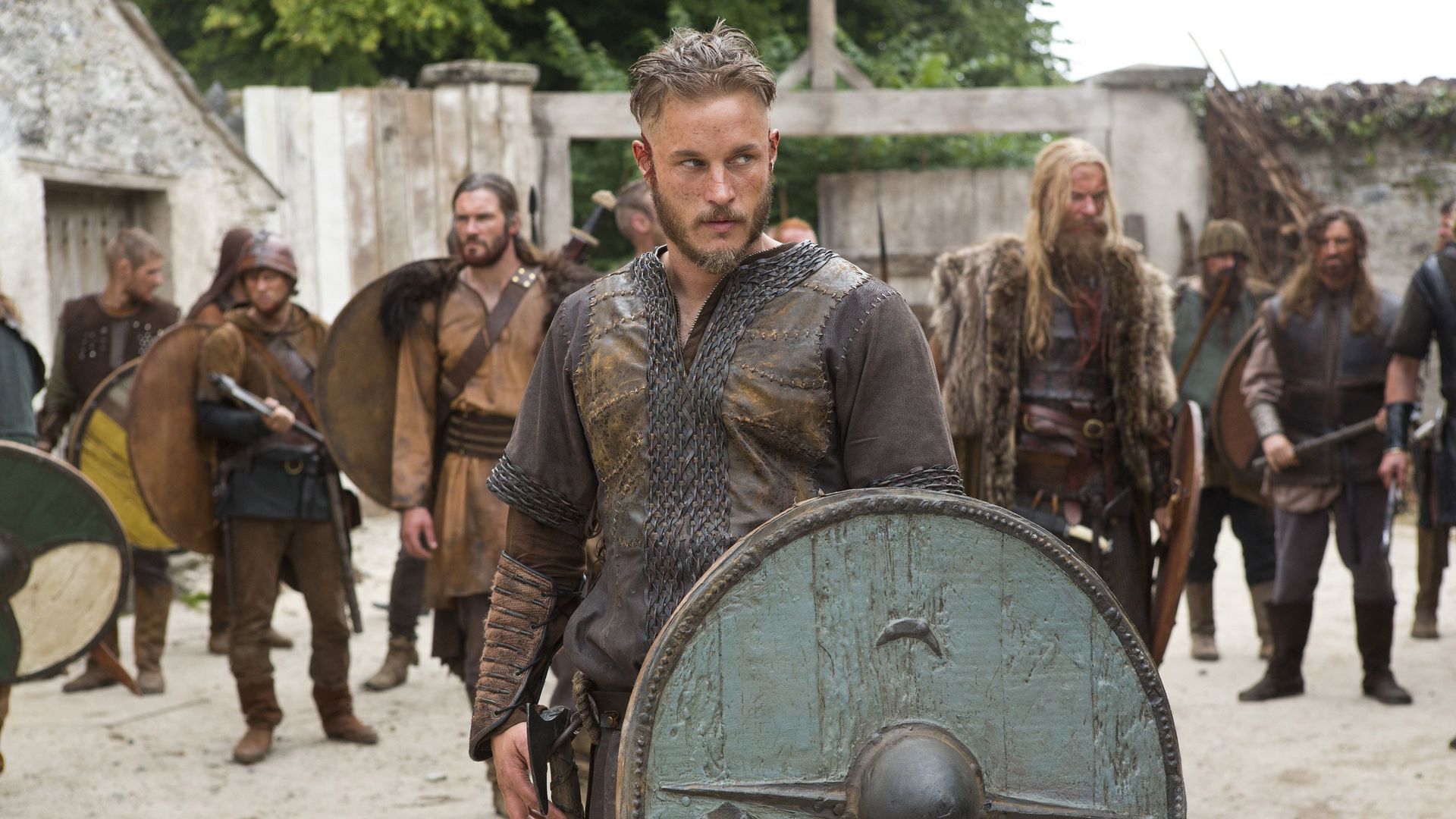 Download Young Bjorn Ironside From Vikings Wallpaper