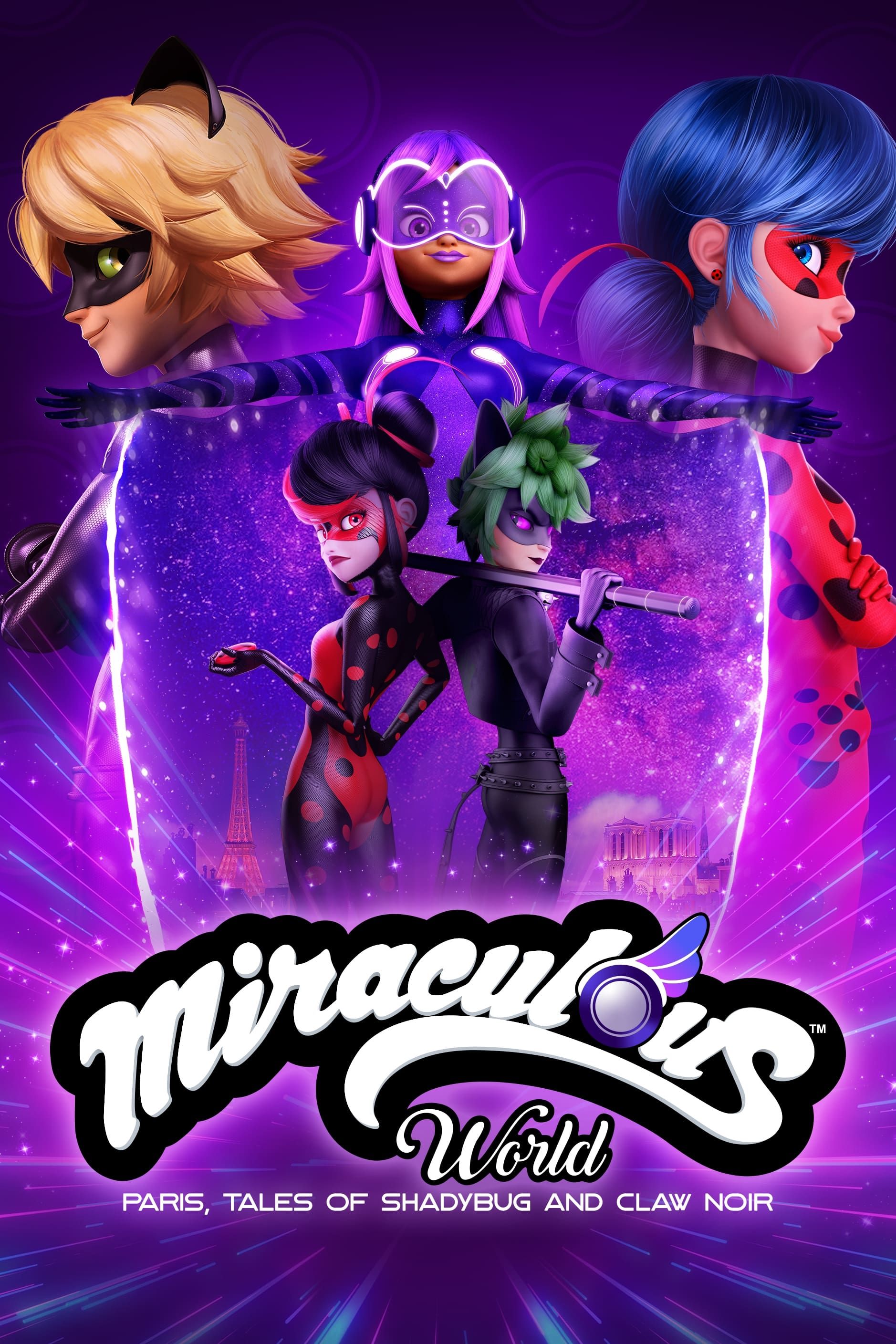 Watch Miraculous World: Paris, Tales of Shadybug and Claw Noir (2023) Full  Movie Online - Plex