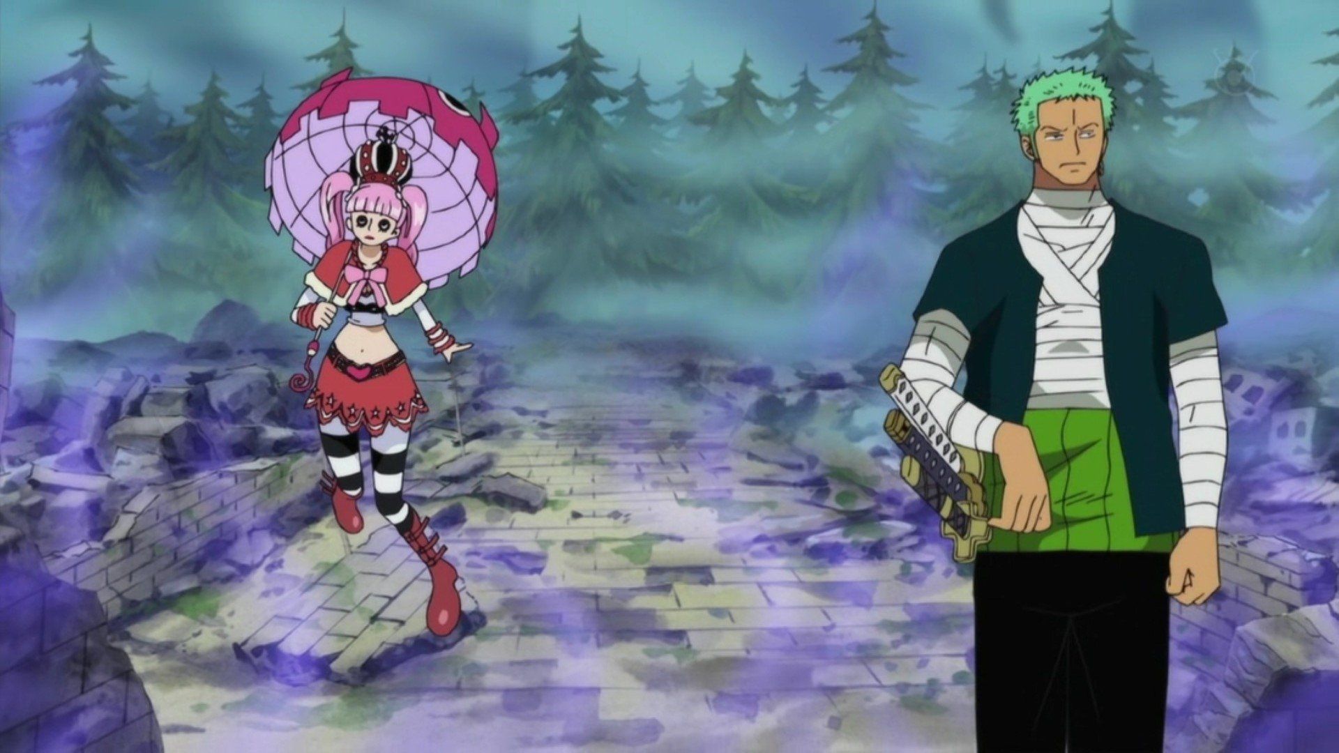 One Piece · Season 13 Episode 456 · The Friends' Whereabouts! A