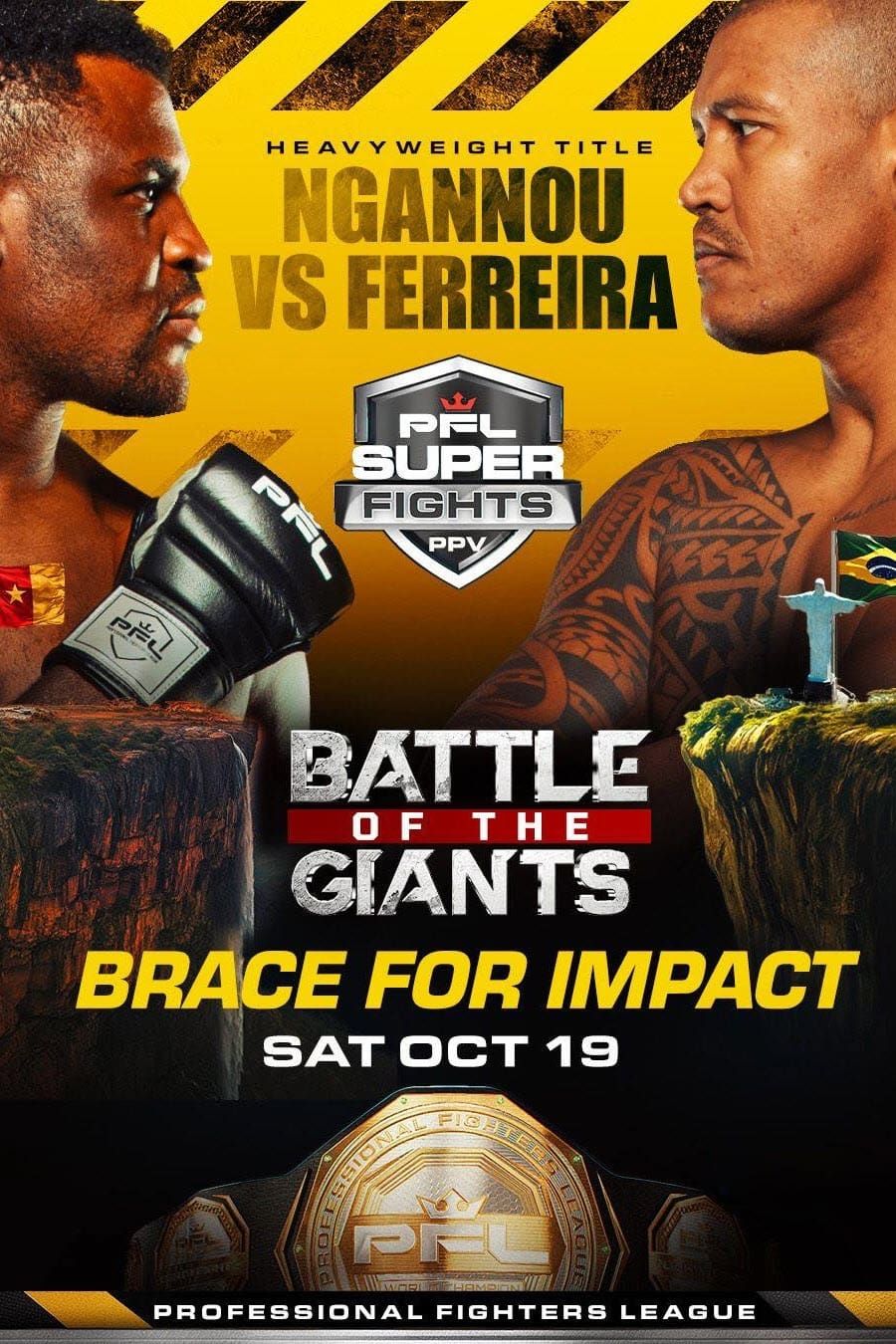 PFL Super Fights: Battle of the Giants (2024) Release Date is October ...