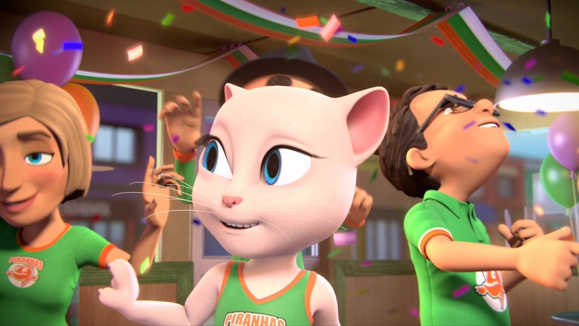 Watch Talking Tom and Friends · Season 1 Episode 41 · Angela the  Cheerleader Full Episode Online - Plex