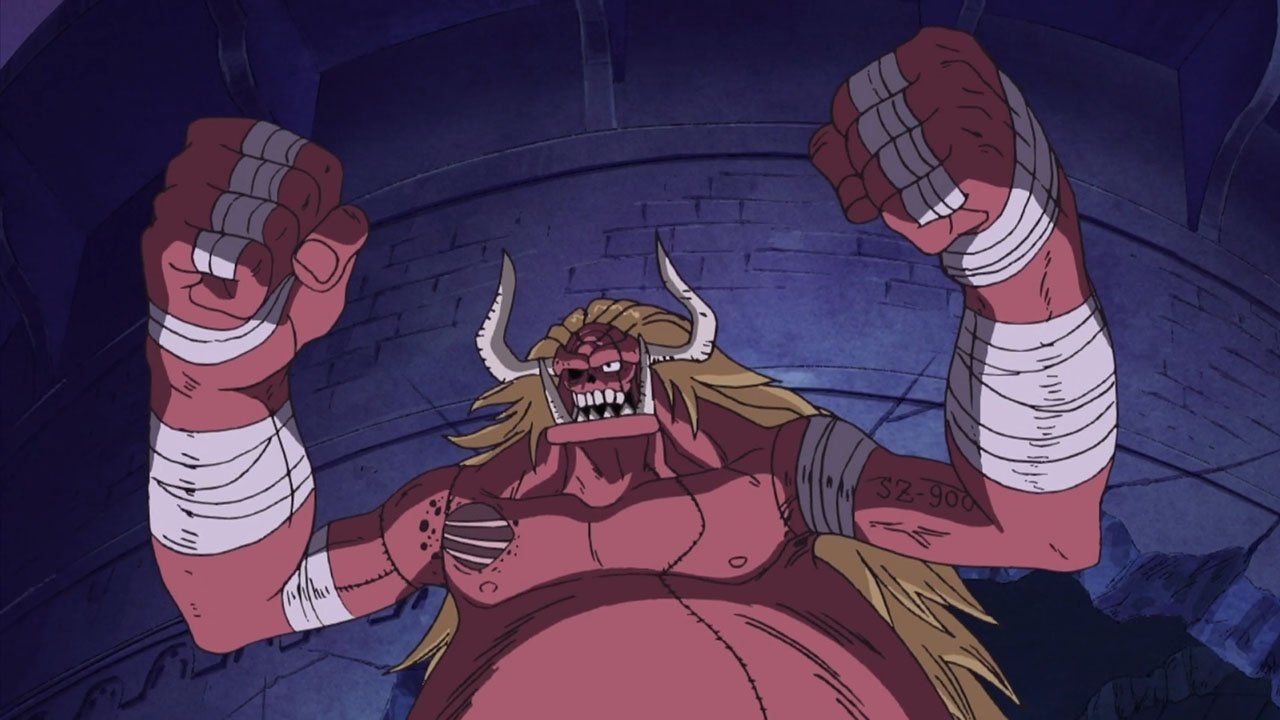 Why is absalom in the One Piece Film:Gold Movie?