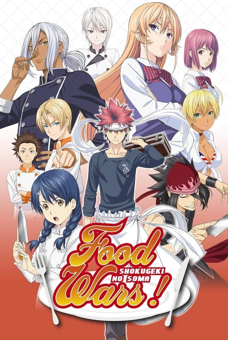 Food Wars, Is It Wrong to Pick Up Girls in a Dungeon? and More Are