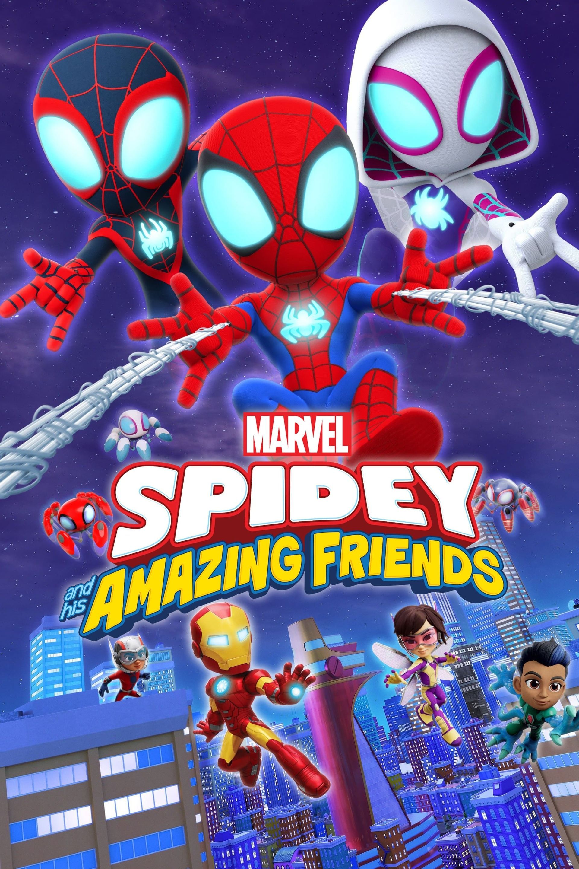 Spidey And His Amazing Friends - Marvel Poster (Spider-Man) (Size: 24 x  36)