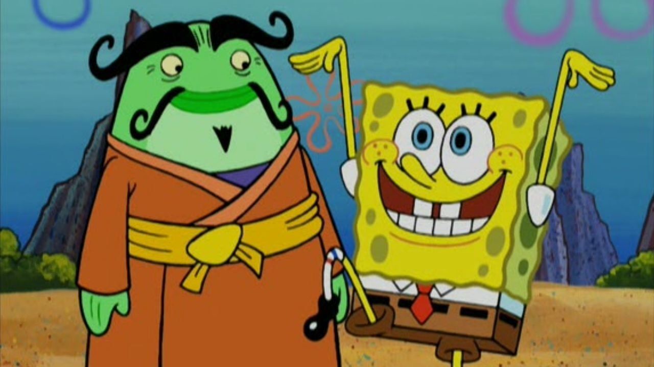 spongebob karate island characters