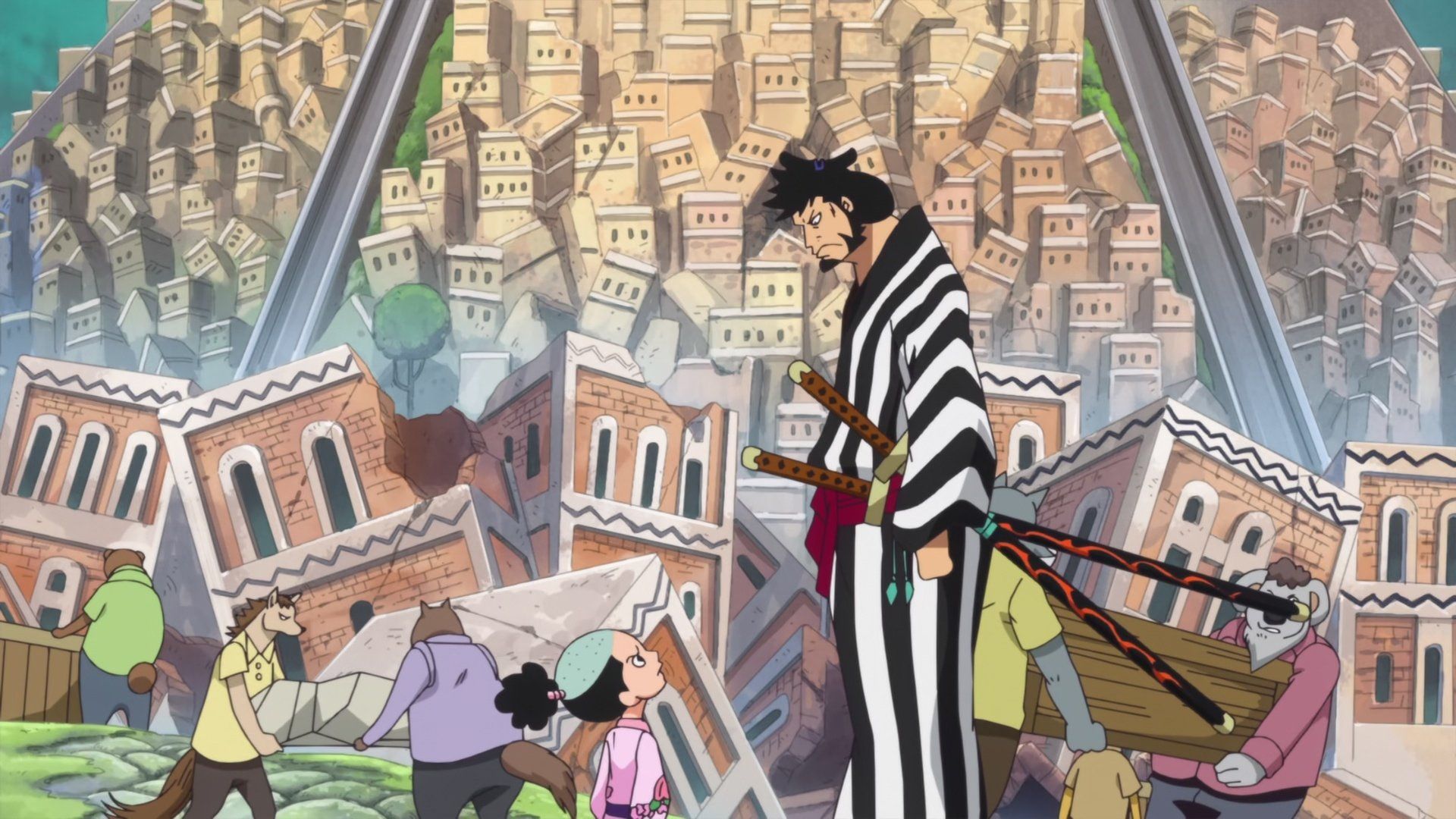 One Piece · Silver Mine, Zou, Marine Rookie - Plex