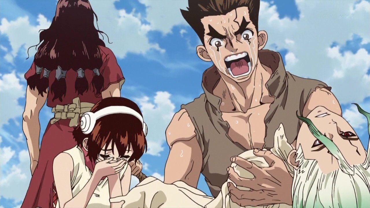 Watch Dr. Stone · Season 1 Episode 1 · Stone World Full Episode Free Online  - Plex