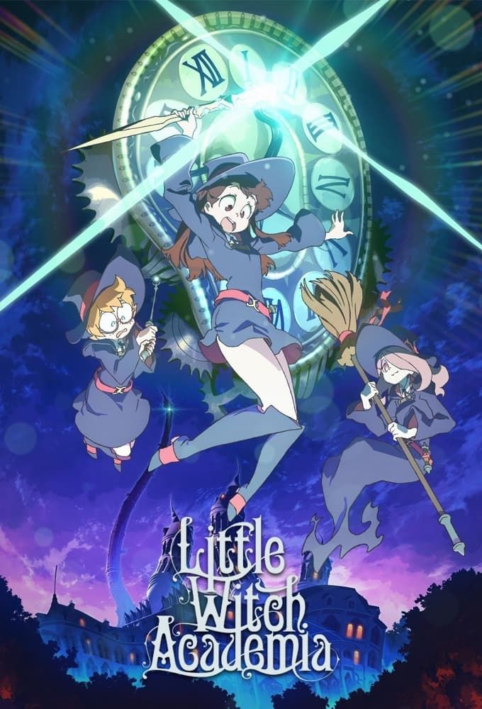 Anime Little Witch Academia Akko Kagari Amanda O'Neill Atsuko