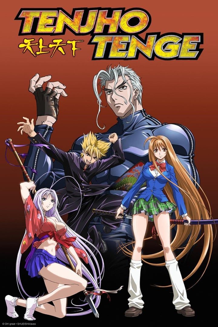 Tenjho Tenge: Complete Anime Series (2004-2005) 3-Disc DVD Set