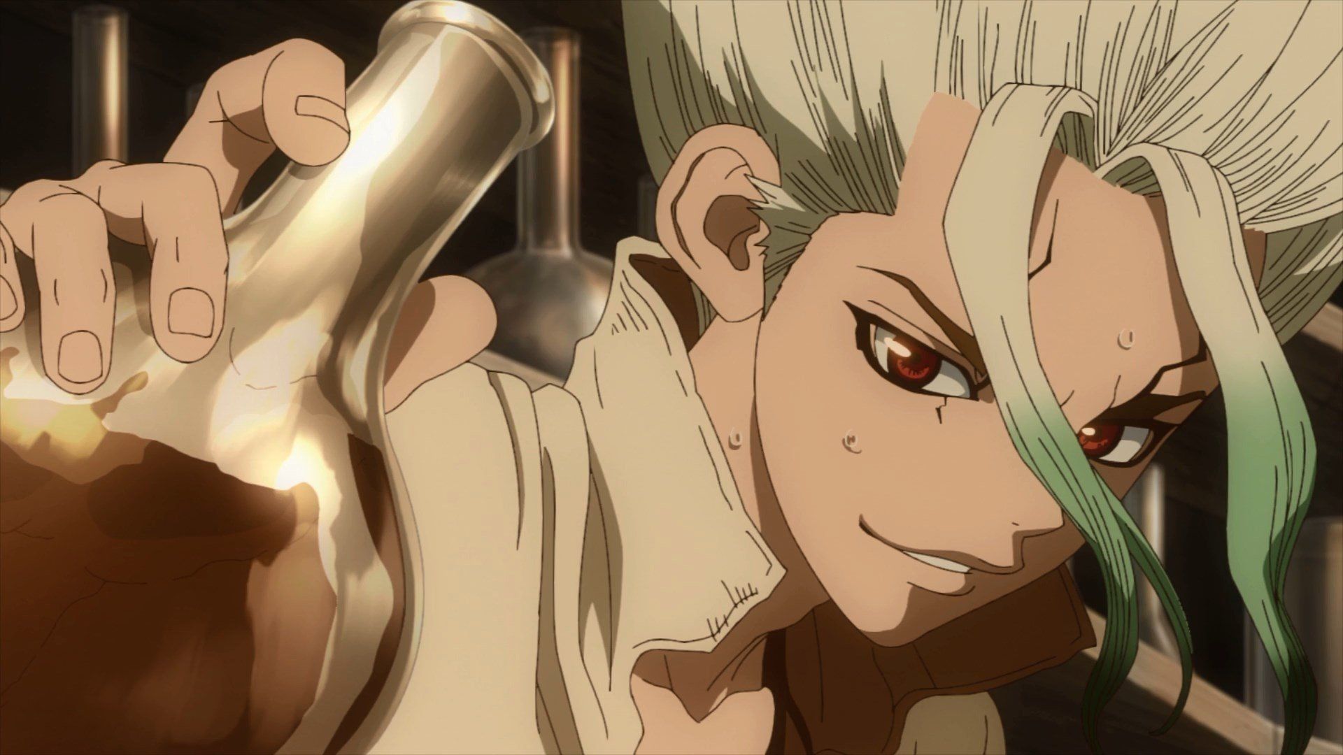 Watch Dr. Stone · Season 1 Episode 1 · Stone World Full Episode Free Online  - Plex