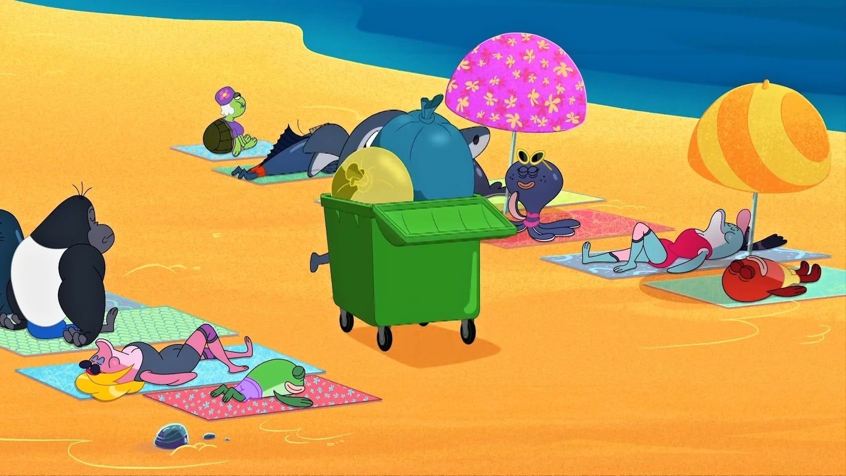 Watch Zig & Sharko · Season 3 Episode 12 · Garbage Galore Full Episode  Online - Plex