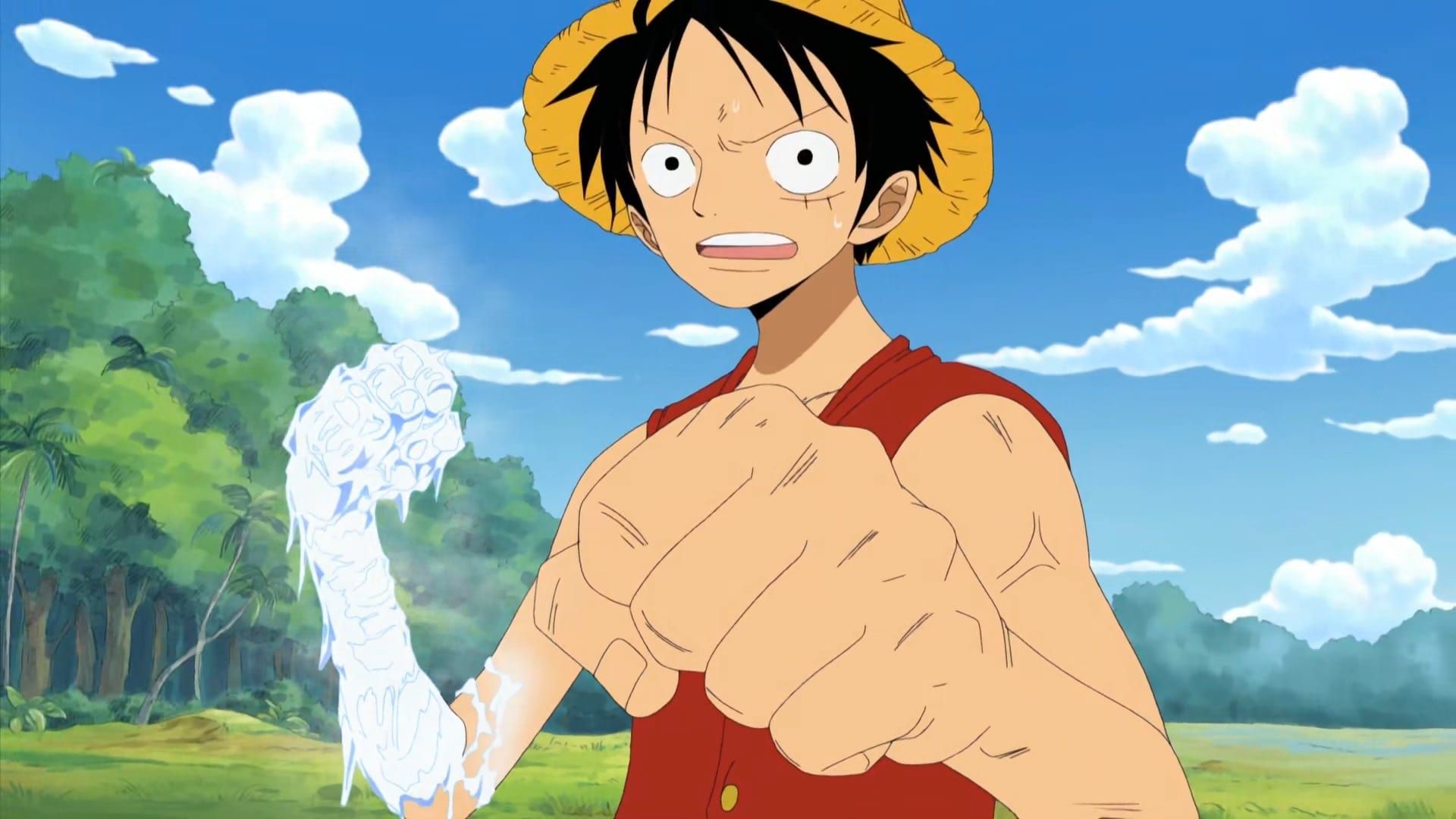 One Piece #228 - Rubber and Ice One-On-One Fight! Luffy vs. Aokiji! (Episode )