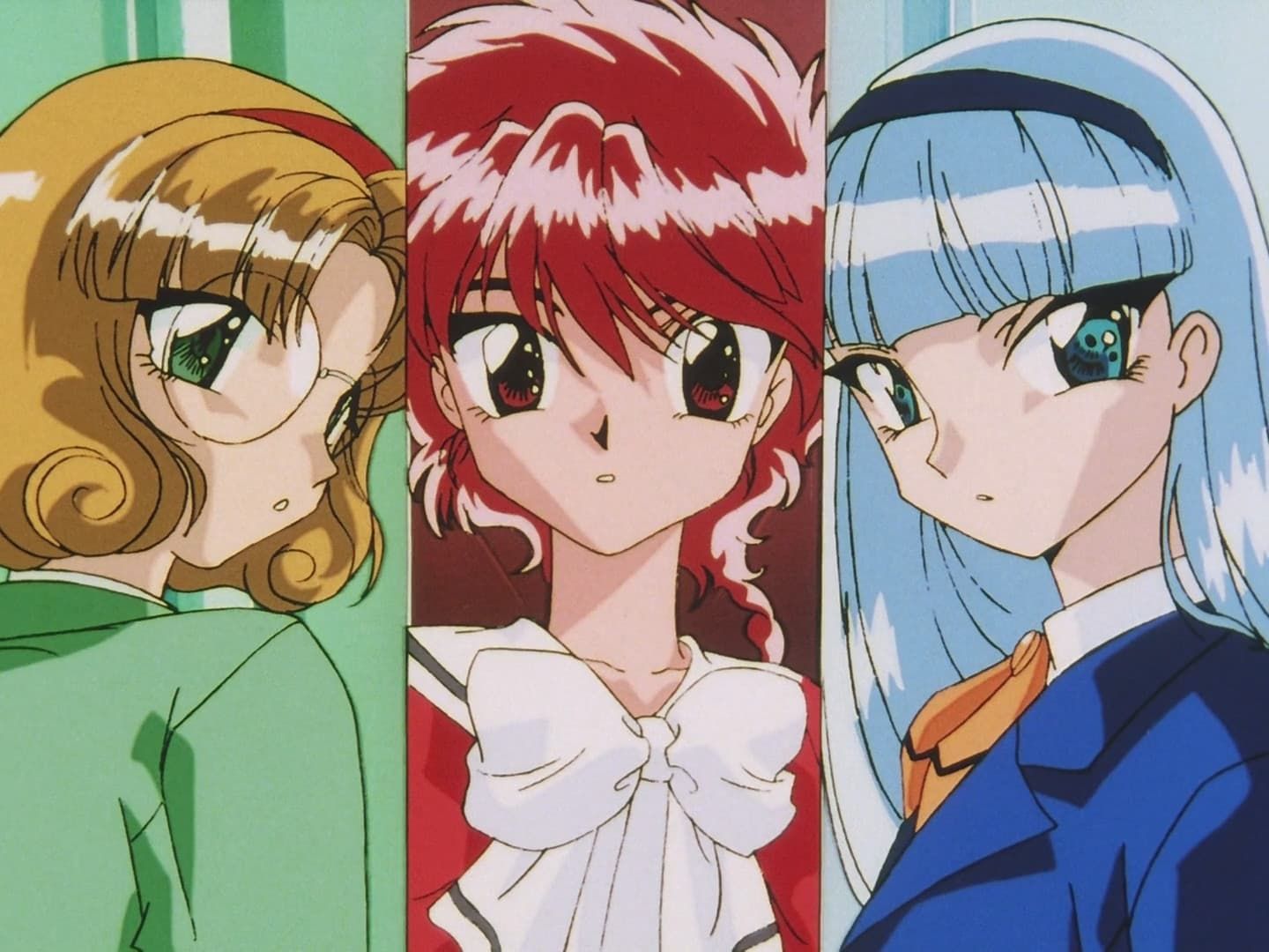 Magic Knight Rayearth  Ep 1 - The Birth of the Legendary Magic