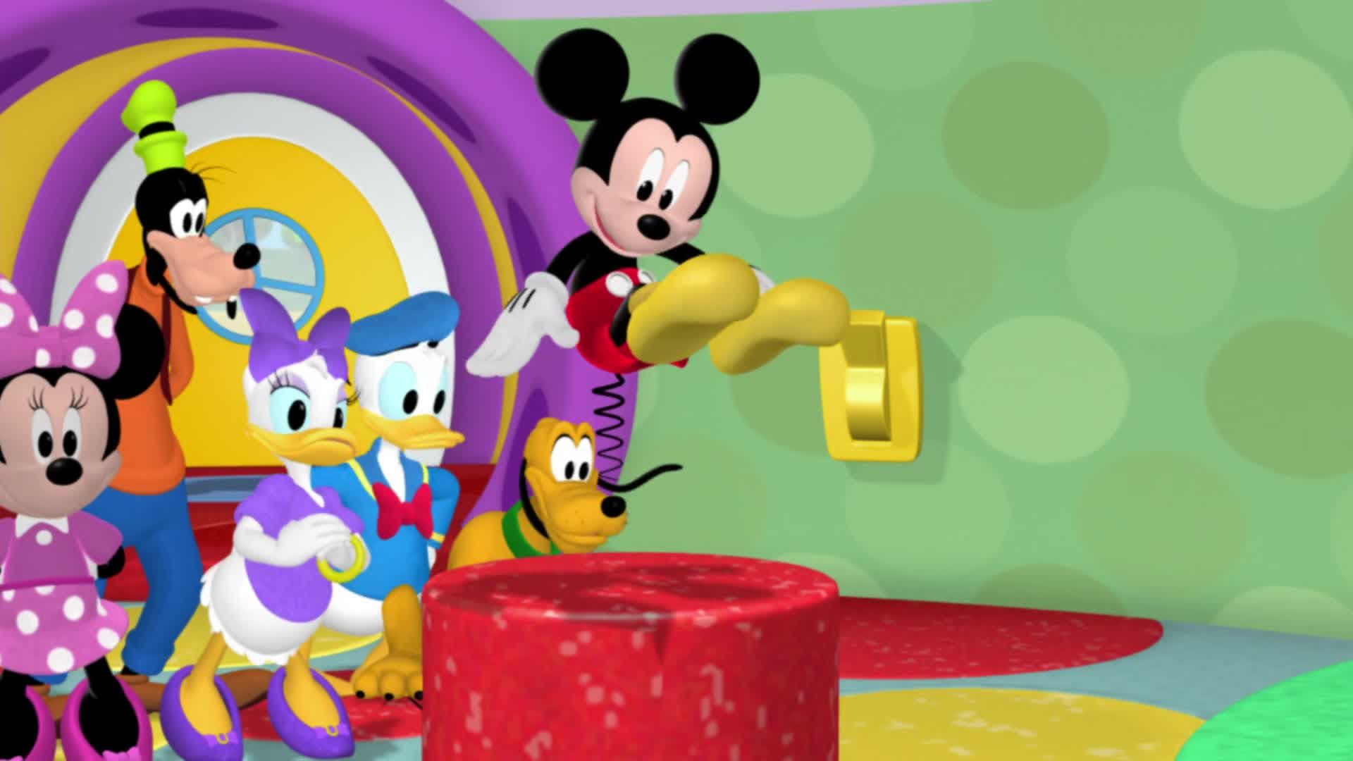 Coming up Mickey mouse clubhouse Disney junior - online puzzle