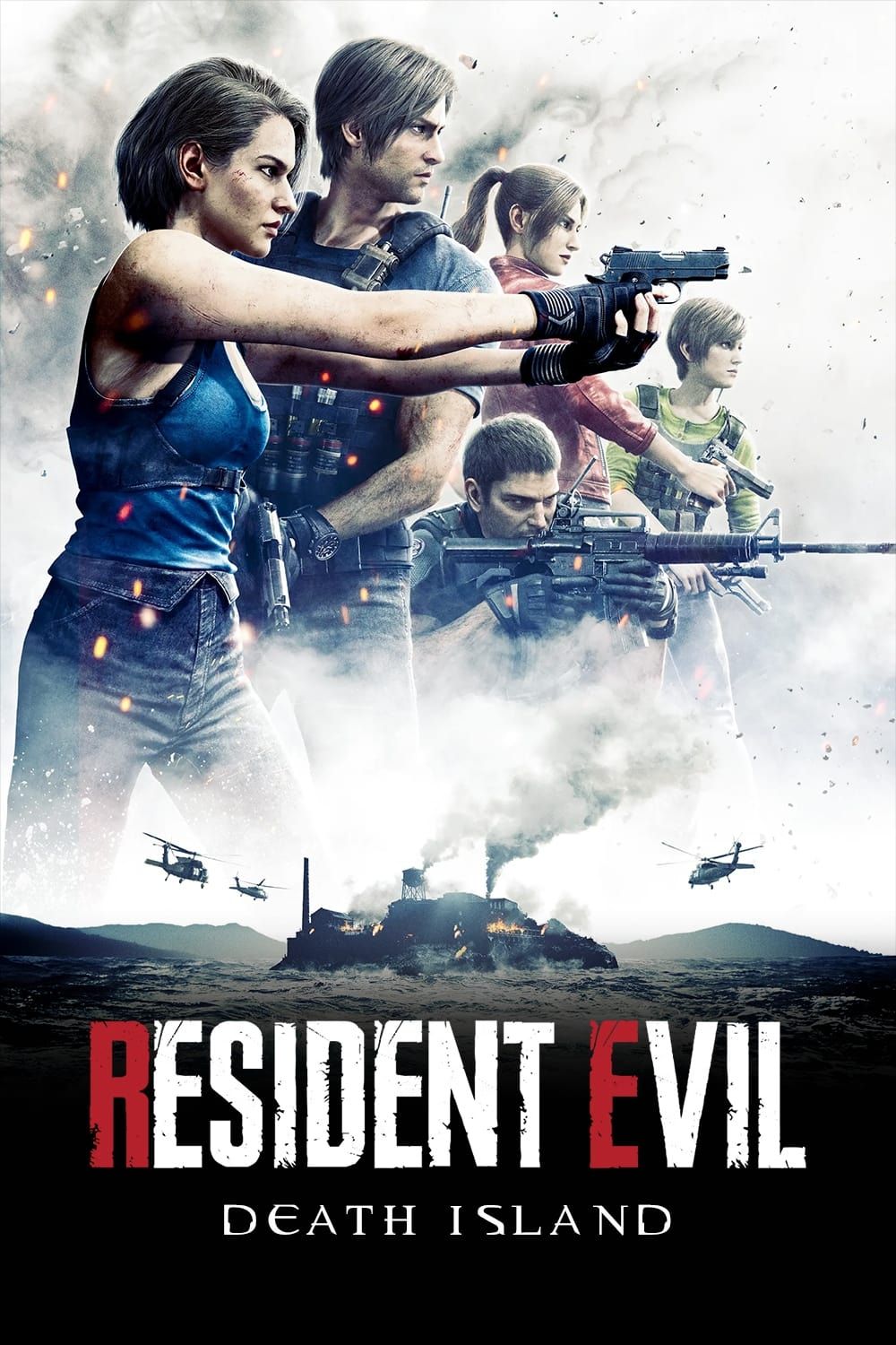 How to watch and stream Resident Evil: Death Island - U.S. Voice Cast, 2023  on Roku