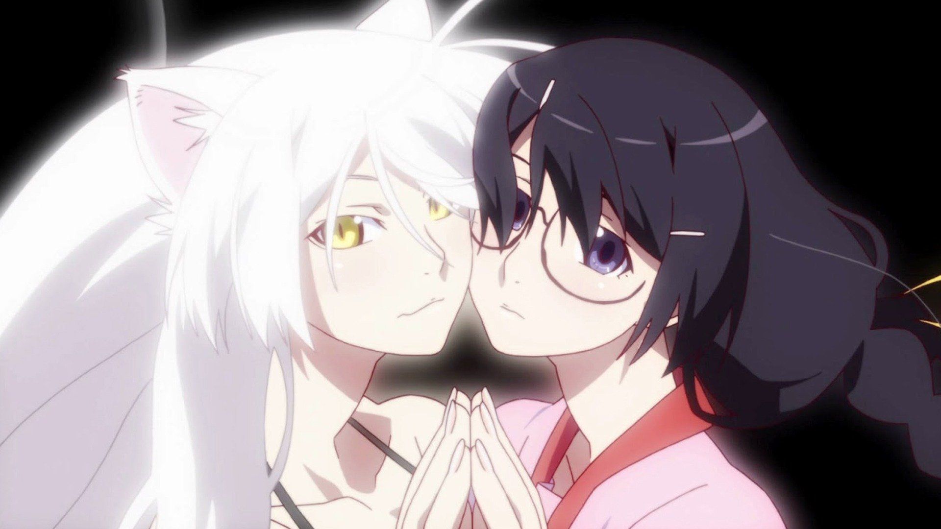 HOJE Bakemonogatari Nisemonogatari Nekomonogatari kuro kuro 2temp de  Monogatari serie: Hanamonogatari Tsukimonogatari Qwarimonogatar  Kizumonogatari III Koyomonogatari 2 temp de owarimonogatari Zoku monogatari  Ordem de monogatari