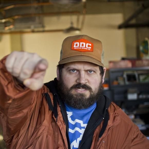 Photo of Aaron Draplin