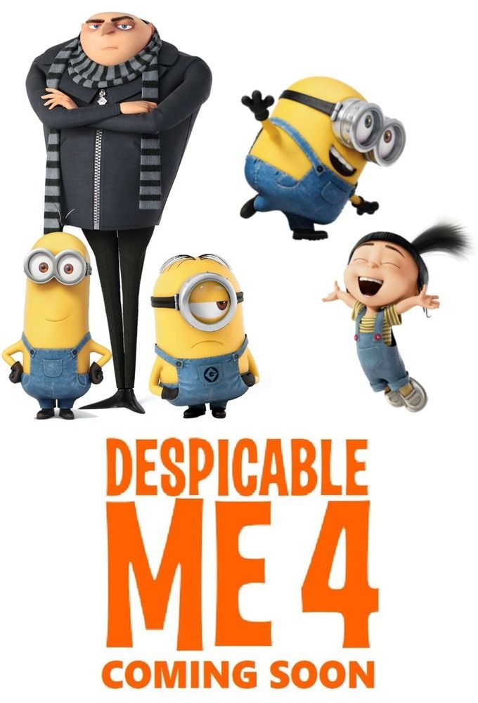 Despicable Me 4 (2024) Release Date is July 3, 2024 See the Cast and