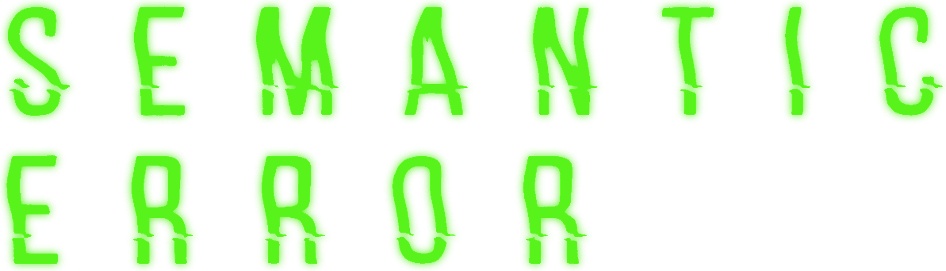 Semantic Error