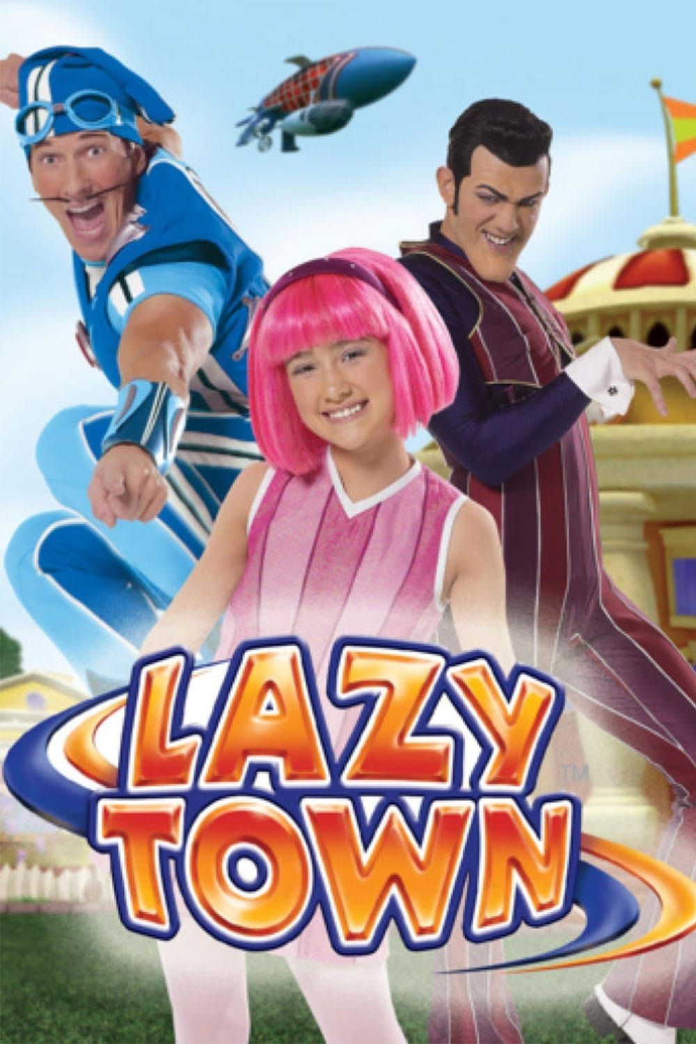 TV SHOWS BACK THEN, lazy town spartacus push ups