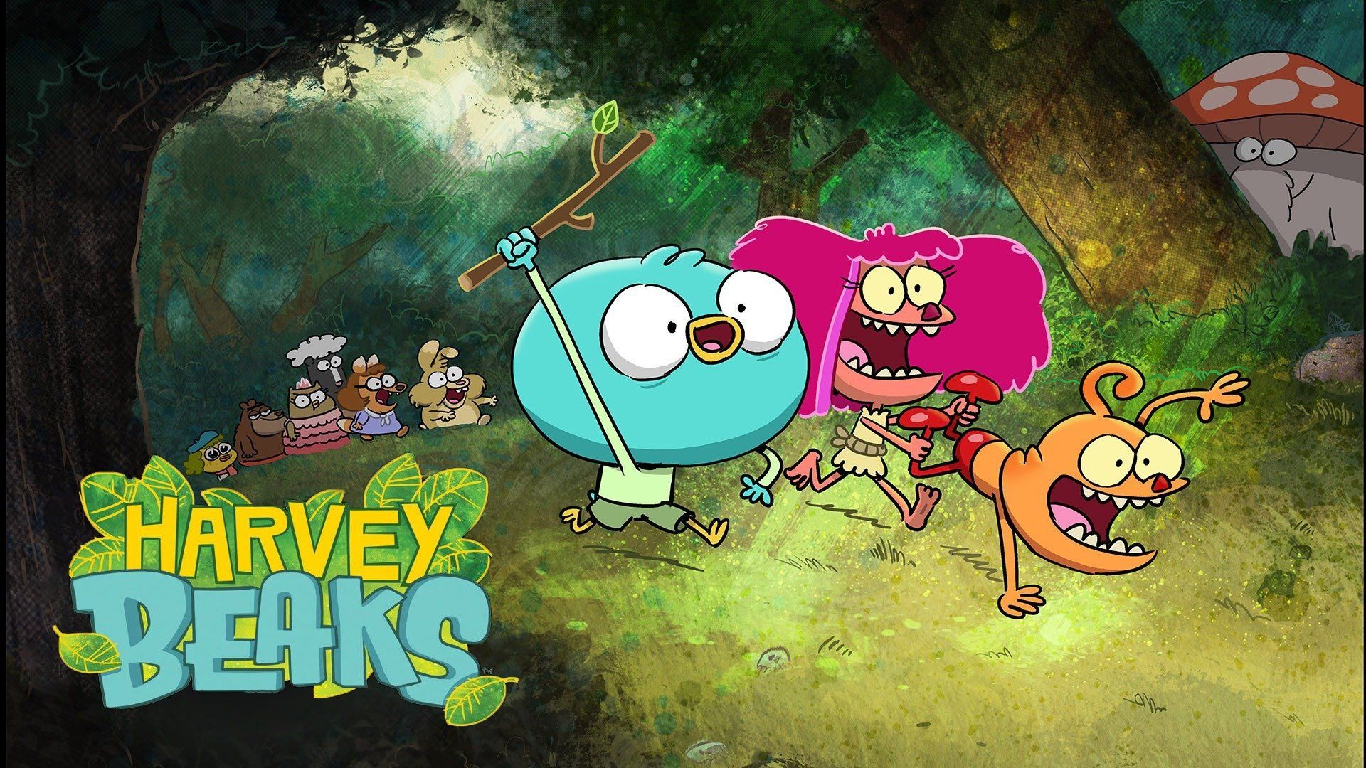 Watch Harvey Beaks · Season 1 Episode 10 · A Tail of Les Squirrels Full ...