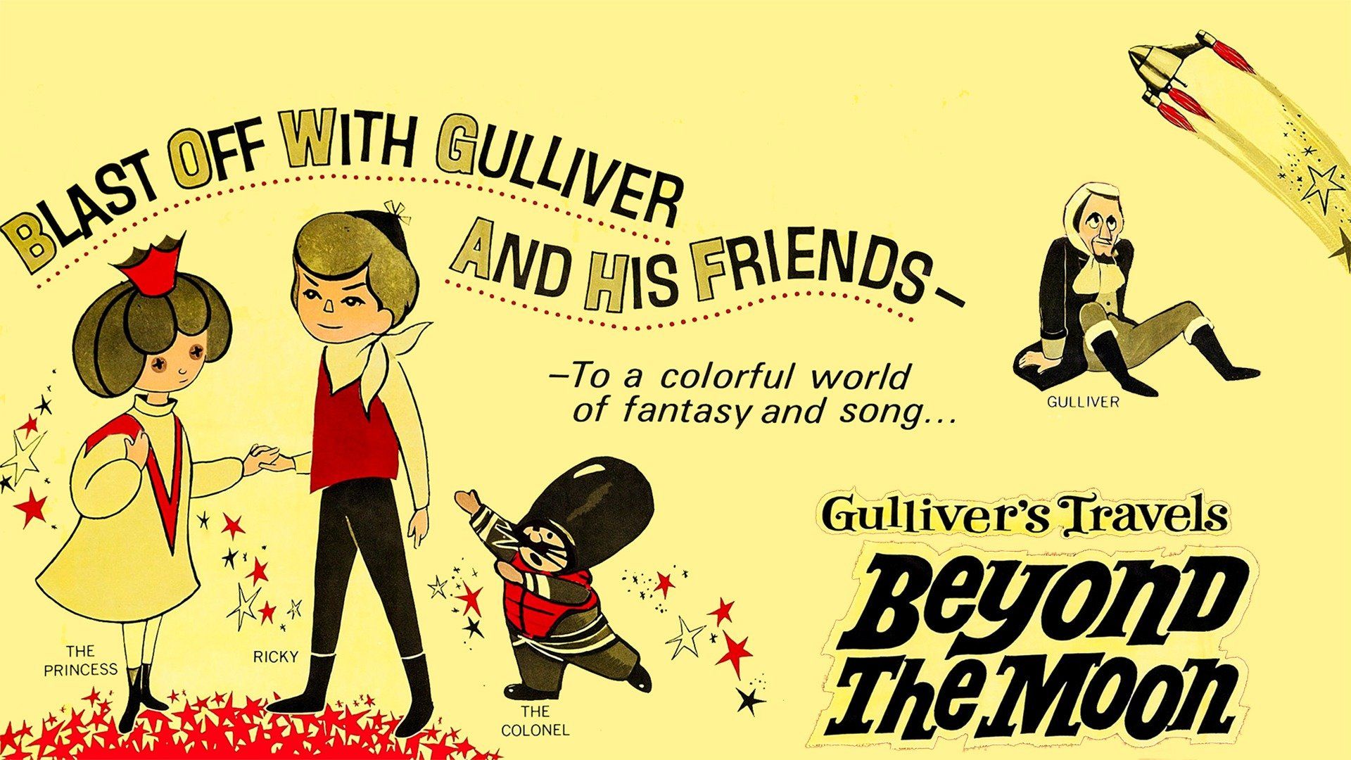 Watch Gulliver's Travels Beyond the Moon (1965) Full Movie Free Online ...