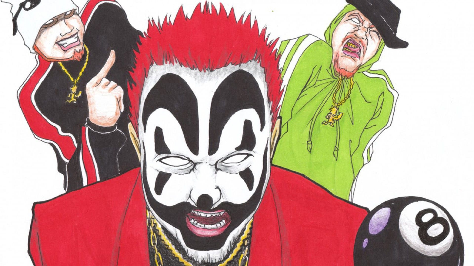 In my room insane clown posse. Big money Hustlas. Трио клоунов. Twiztid.